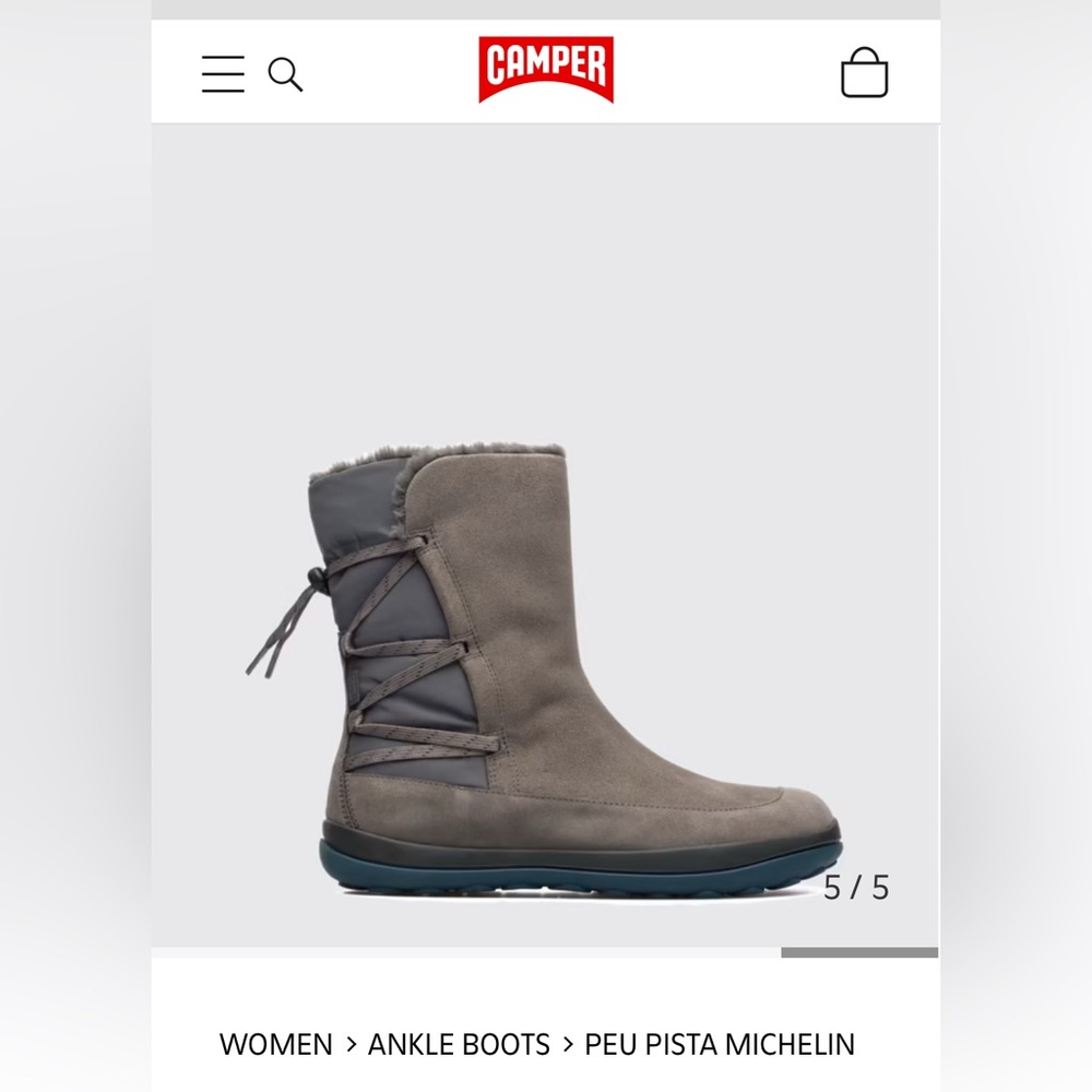 Camper PEU PISTA Michelin Ankle Boots